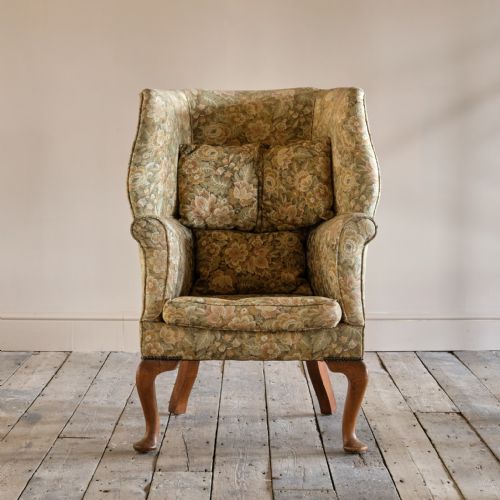 EARLY 20TH CENTURY BARREL BACK ARMCHAIR - ADDITIONAL PHOTO 1
