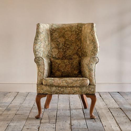 EARLY 20TH CENTURY BARREL BACK ARMCHAIR - ADDITIONAL PHOTO 2