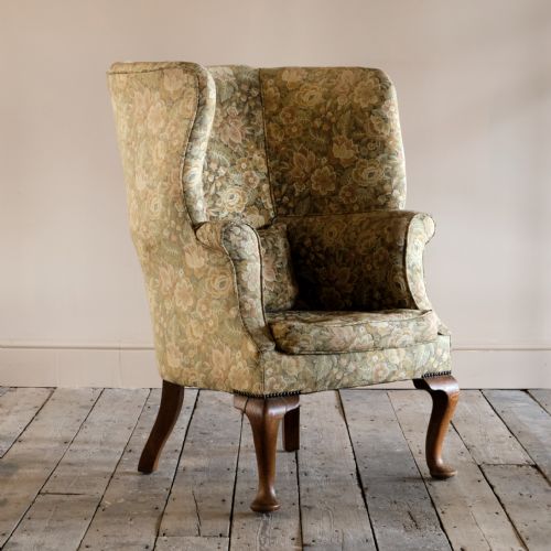 EARLY 20TH CENTURY BARREL BACK ARMCHAIR - ADDITIONAL PHOTO 3