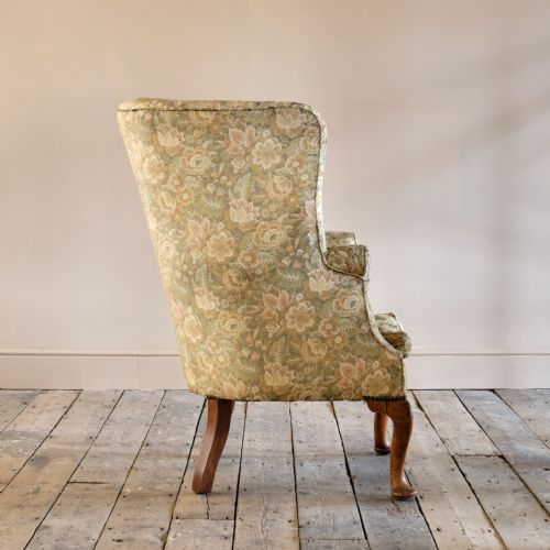 EARLY 20TH CENTURY BARREL BACK ARMCHAIR - ADDITIONAL PHOTO 4