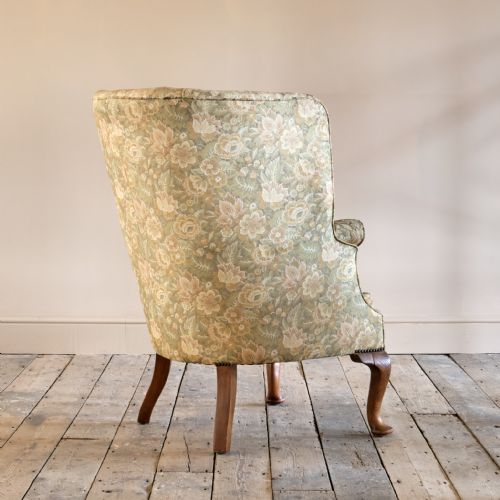 EARLY 20TH CENTURY BARREL BACK ARMCHAIR - ADDITIONAL PHOTO 5