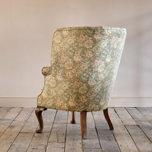 EARLY 20TH CENTURY BARREL BACK ARMCHAIR - ADDITIONAL PHOTO 7