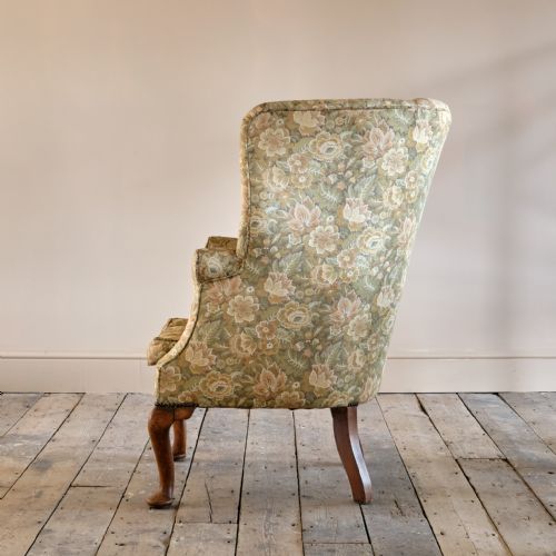 EARLY 20TH CENTURY BARREL BACK ARMCHAIR - ADDITIONAL PHOTO 8