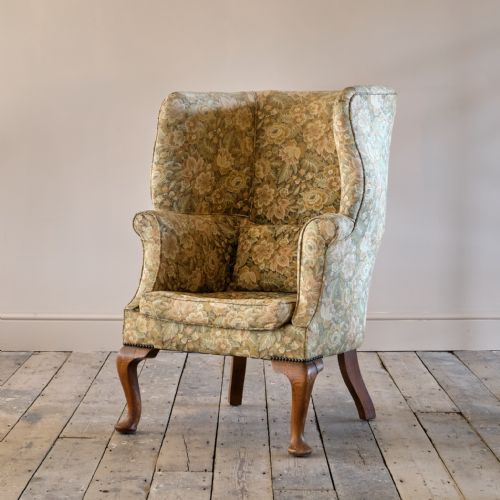 EARLY 20TH CENTURY BARREL BACK ARMCHAIR - ADDITIONAL PHOTO 9