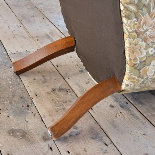 EARLY 20TH CENTURY BARREL BACK ARMCHAIR - ADDITIONAL PHOTO 10