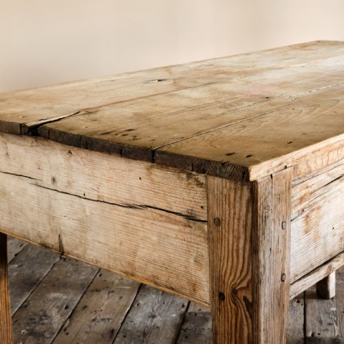 GEORGIAN PINE SCULLERY TABLE - ADDITIONAL PHOTO 11