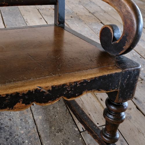 19TH CENTURY ROCKING WINDSOR CHAIR - ADDITIONAL PHOTO 10
