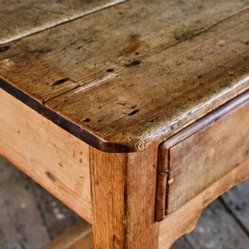 19TH CENTURY PINE DAIRY TABLE - ADDITIONAL PHOTO 14