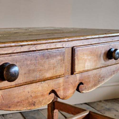 19TH CENTURY PINE DAIRY TABLE - ADDITIONAL PHOTO 15