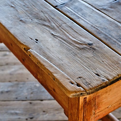 19TH CENTURY PINE DAIRY TABLE - ADDITIONAL PHOTO 22