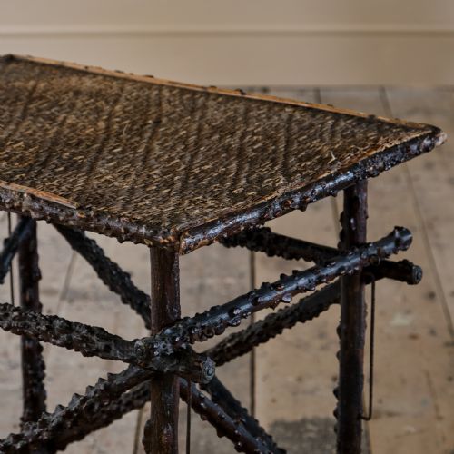 19TH CENTURY STICK TABLE BY W F NEEDHAM - ADDITIONAL PHOTO 7