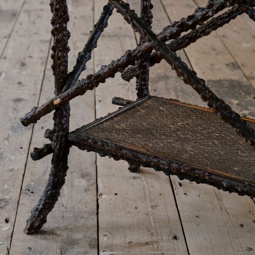19TH CENTURY STICK TABLE BY W F NEEDHAM - ADDITIONAL PHOTO 10