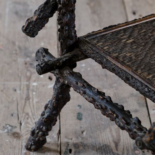19TH CENTURY STICK TABLE BY W F NEEDHAM - ADDITIONAL PHOTO 12