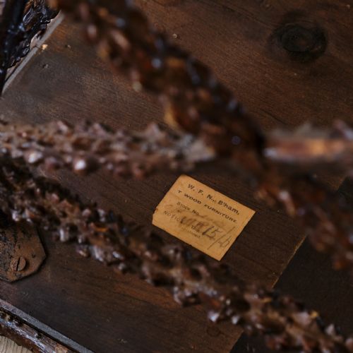 19TH CENTURY STICK TABLE BY W F NEEDHAM - ADDITIONAL PHOTO 14