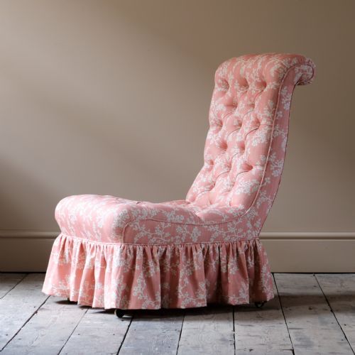 MID 19TH CENTURY GILLOWS SLIPPER CHAIR