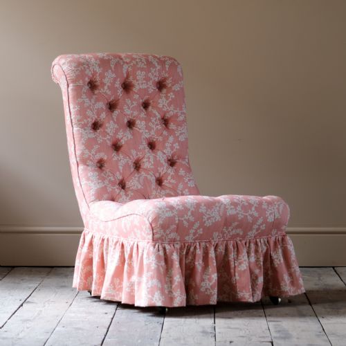 MID 19TH CENTURY GILLOWS SLIPPER CHAIR - ADDITIONAL PHOTO 1