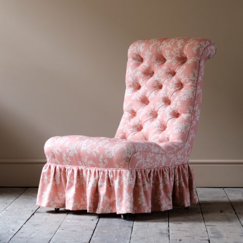 MID 19TH CENTURY GILLOWS SLIPPER CHAIR - ADDITIONAL PHOTO 3