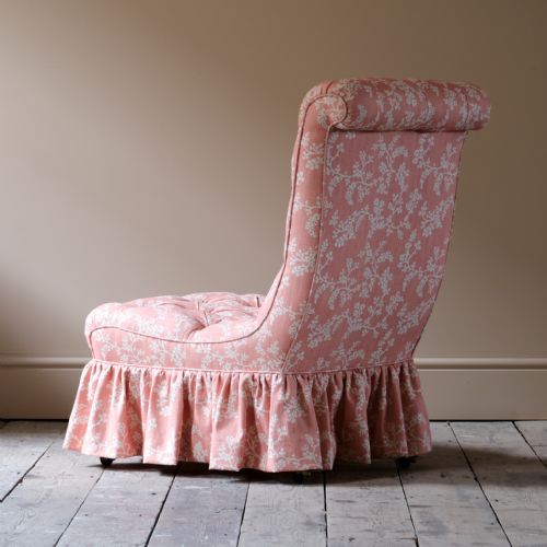 MID 19TH CENTURY GILLOWS SLIPPER CHAIR - ADDITIONAL PHOTO 6