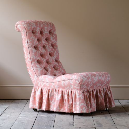MID 19TH CENTURY GILLOWS SLIPPER CHAIR - ADDITIONAL PHOTO 10
