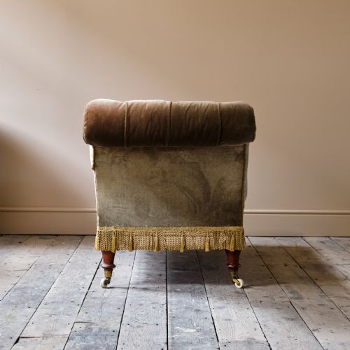 19TH CENTURY COUNTRY HOUSE CHAISE LONGUE - ADDITIONAL PHOTO 11