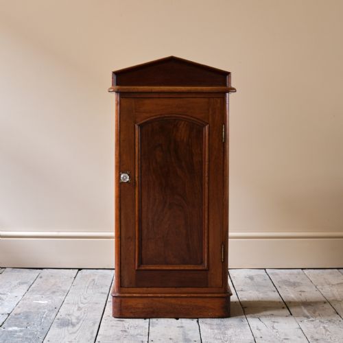 19TH CENTURY MAHOGANY POT CUPBOARD