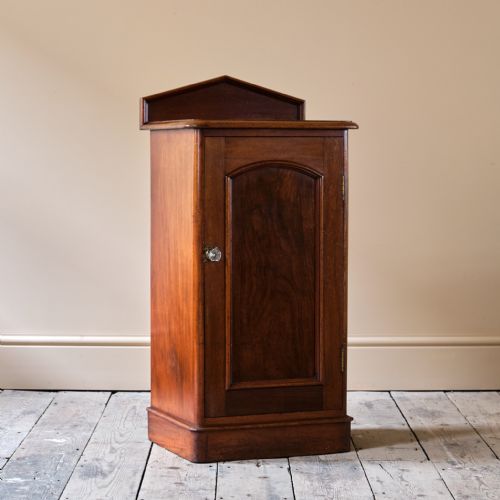 19TH CENTURY MAHOGANY POT CUPBOARD - ADDITIONAL PHOTO 8
