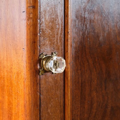 19TH CENTURY MAHOGANY POT CUPBOARD - ADDITIONAL PHOTO 11