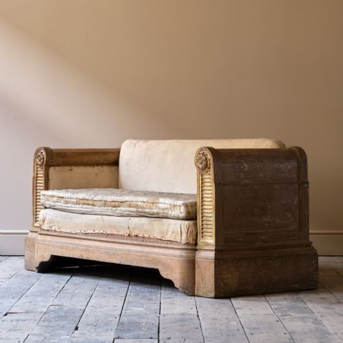 EARLY 20TH CENTURY OAK SOFA - ADDITIONAL PHOTO 10