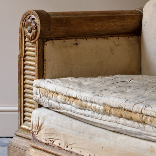 EARLY 20TH CENTURY OAK SOFA - ADDITIONAL PHOTO 12