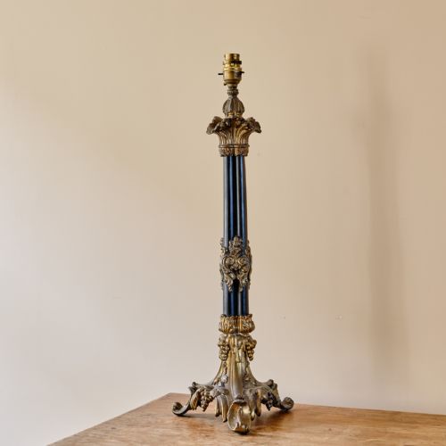 ANTIQUE 19TH CENTURY FRENCH TABLE LAMP