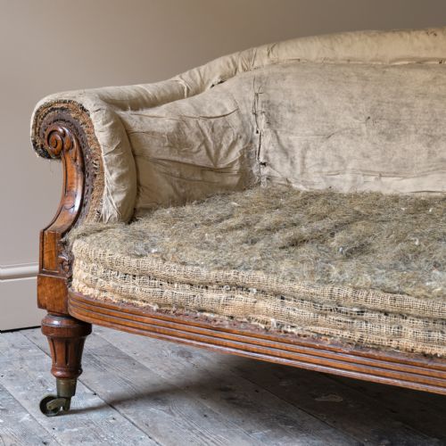 MID 19TH CENTURY COUNTRY HOUSE SOFA - ADDITIONAL PHOTO 1