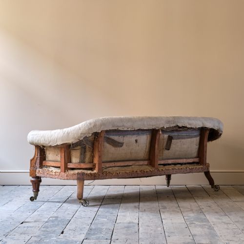 MID 19TH CENTURY COUNTRY HOUSE SOFA - ADDITIONAL PHOTO 7