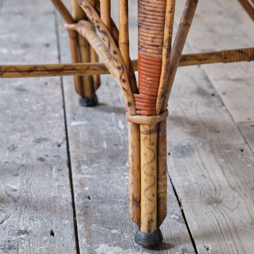 CANE AND RATTAN ARMCHAIR - ADDITIONAL PHOTO 6