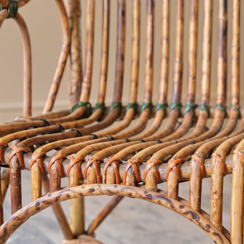 CANE AND RATTAN ARMCHAIR - ADDITIONAL PHOTO 8