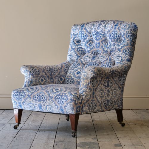LARGE DEEP SEATED COUNTRY HOUSE ARMCHAIR - ADDITIONAL PHOTO 2