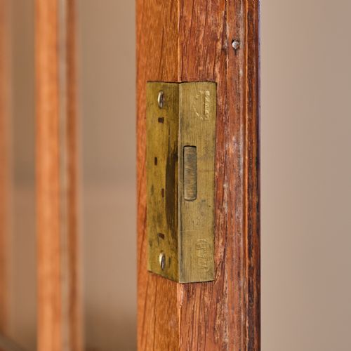 COTSWOLD SCHOOL GLAZED OAK BOOKCASE - ADDITIONAL PHOTO 7