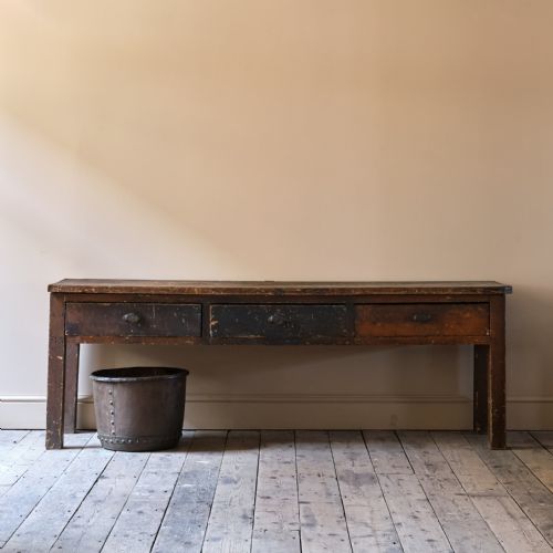 GEORGIAN PINE DRESSER BASE