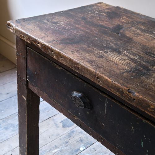 GEORGIAN PINE DRESSER BASE - ADDITIONAL PHOTO 4