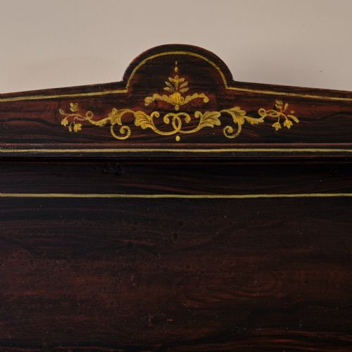 REGENCY PINE CHIFFONIER IN SIMULATED ROSEWOOD PAINT - ADDITIONAL PHOTO 7