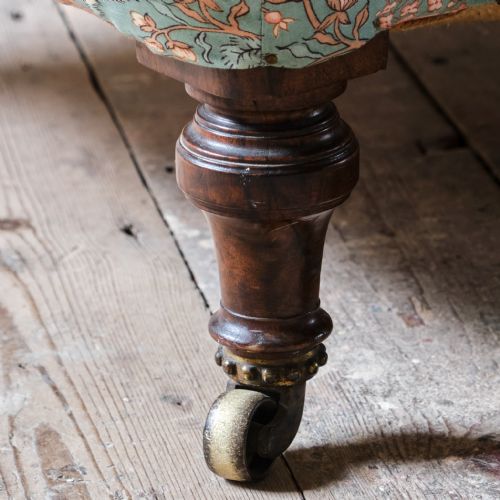 19TH CENTURY HOLLAND SONS OPEN ARMCHAIR - ADDITIONAL PHOTO 9