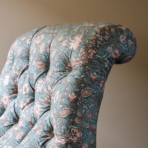 19TH CENTURY HOLLAND SONS OPEN ARMCHAIR - ADDITIONAL PHOTO 14