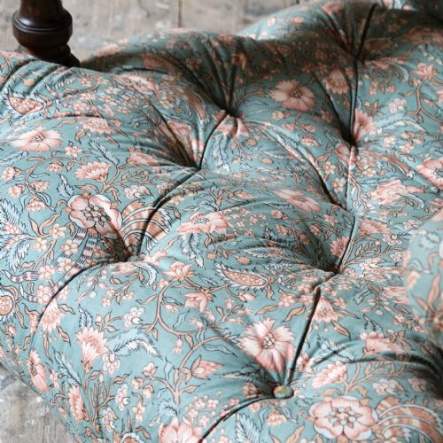 19TH CENTURY HOLLAND SONS OPEN ARMCHAIR - ADDITIONAL PHOTO 16