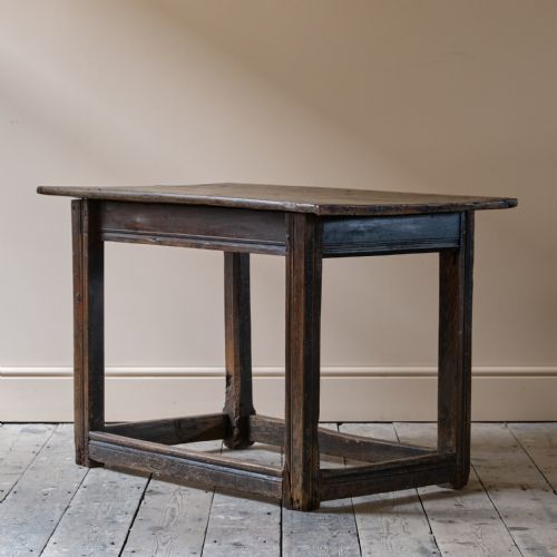 18TH CENTURY OAK REFECTORY TABLE - ADDITIONAL PHOTO 1