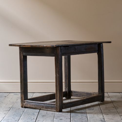18TH CENTURY OAK REFECTORY TABLE - ADDITIONAL PHOTO 3