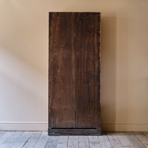 19TH CENTURY PINE CHAPEL CUPBOARD IN PAINT - ADDITIONAL PHOTO 6