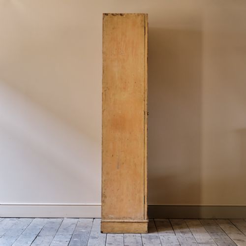 19TH CENTURY PINE CHAPEL CUPBOARD IN PAINT - ADDITIONAL PHOTO 7
