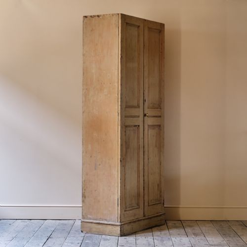 19TH CENTURY PINE CHAPEL CUPBOARD IN PAINT - ADDITIONAL PHOTO 8