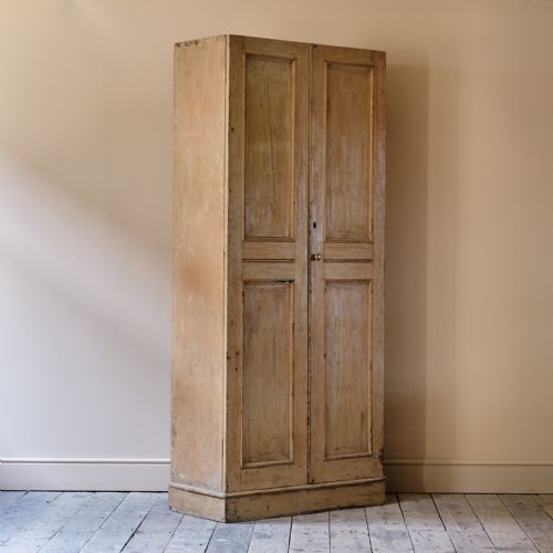 19TH CENTURY PINE CHAPEL CUPBOARD IN PAINT - ADDITIONAL PHOTO 9