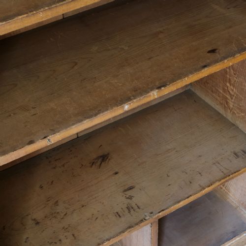19TH CENTURY PINE CHAPEL CUPBOARD IN PAINT - ADDITIONAL PHOTO 20