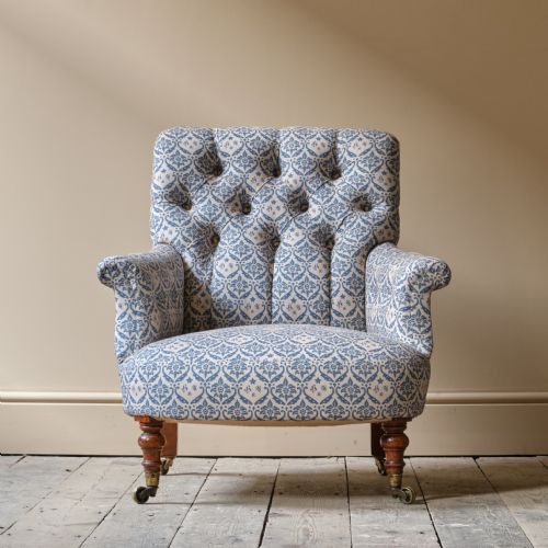 MID 19TH CENTURY HOWARD SONS ARMCHAIR - ADDITIONAL PHOTO 1